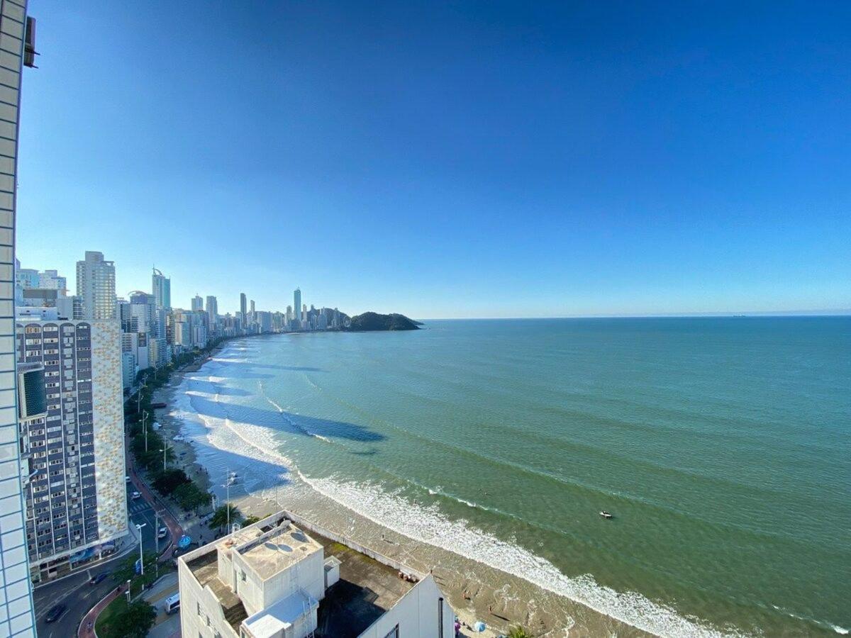 IMP21 - Três Suítes, Frente Mar, Linda Vista, TV Smart, Wi-Fi Balneário Camboriú Exterior foto